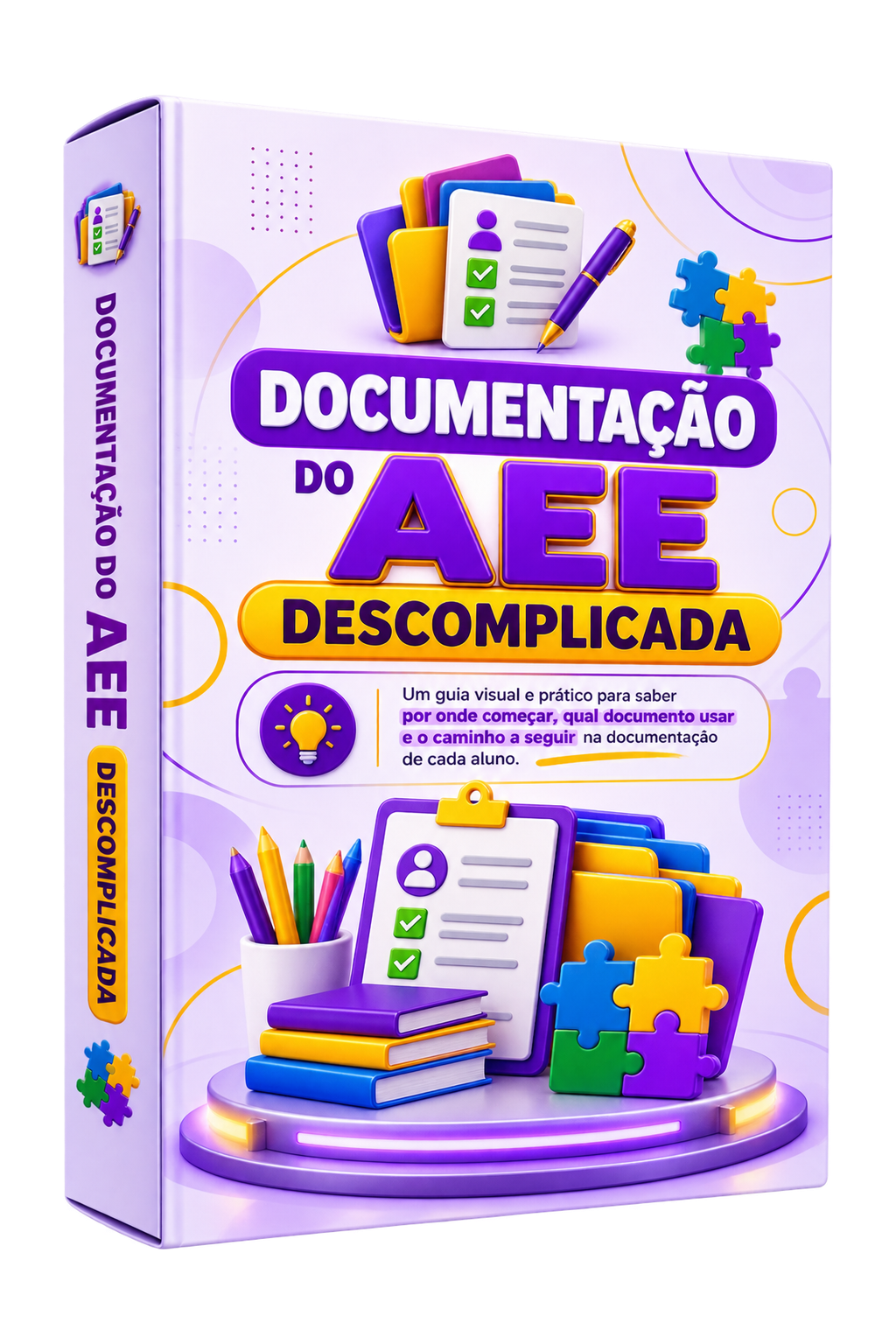 Mockup do bônus Documentação do AEE Descomplicada