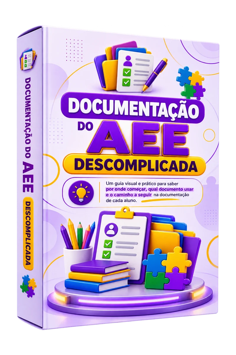 Mockup do bônus Documentação do AEE Descomplicada