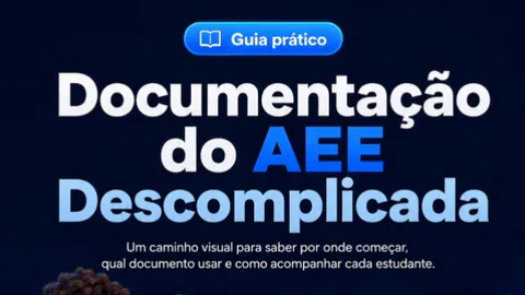 Demonstração animada do bônus Documentação do AEE Descomplicada